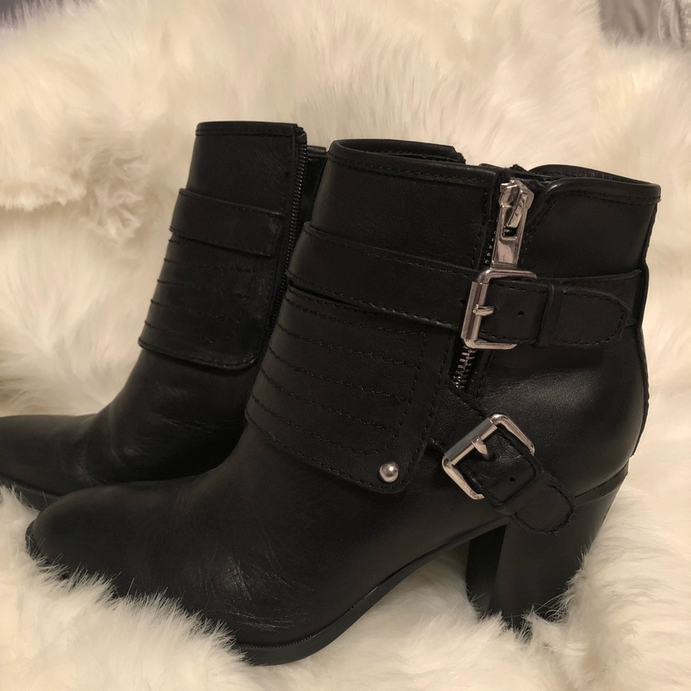Marc fisher heeled booties